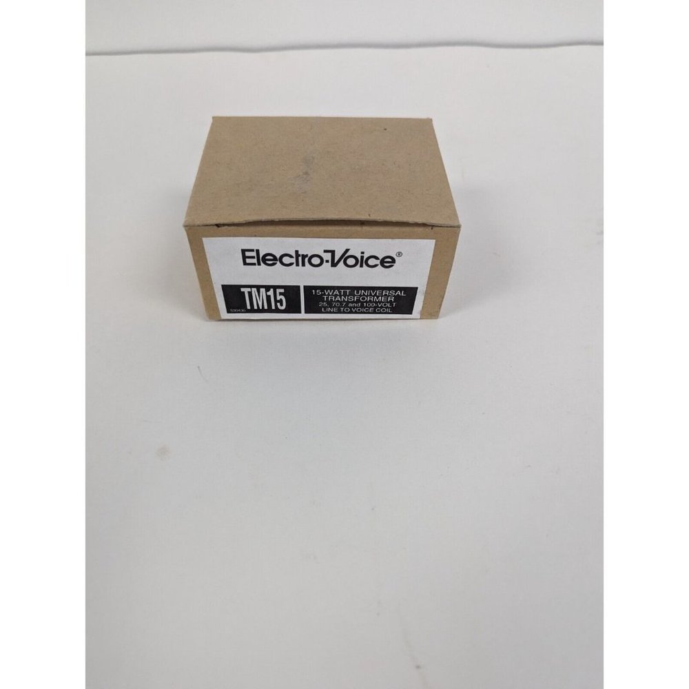 NEW EV Electro Voice TM15 15 Watt Universal Transformer 25 70.7 100 volt Coil - Picture 3 of 4
